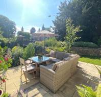 Private enclosed garden