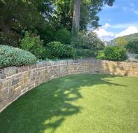 Private enclosed garden