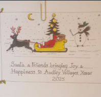Christmas card competition entry - Mrs B Audley Clevedon
