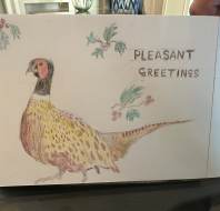 Christmas card competition entry - Jane M Audley Fairmile