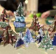 Christmas card competition entry - Michele D Audley Cooper's Hill