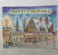 Christmas card competition winner - Shaun Metcalfe Audley Fairmile