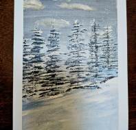 Christmas card competition entry - Verena C Audley Chalfont Dene