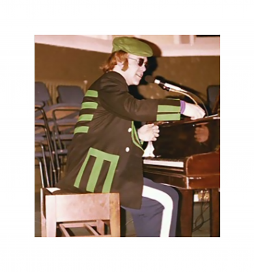Elton John, Shoreditch Training College, 1978 Elton John at an event in 1978