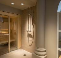 Shower and sauna