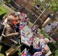VE Day celebrations at Audley Binswood