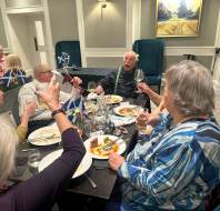 Burns Night celebrations at Cooper's Hill Englefield Green